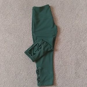 Cropped Zella Green Legging